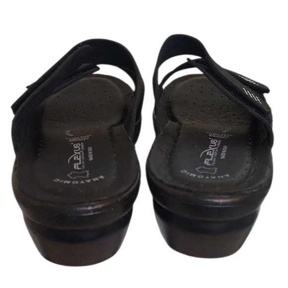 Spring Step Shoes Flexus Aditi Slide Sandal Black - Picture 4 of 5